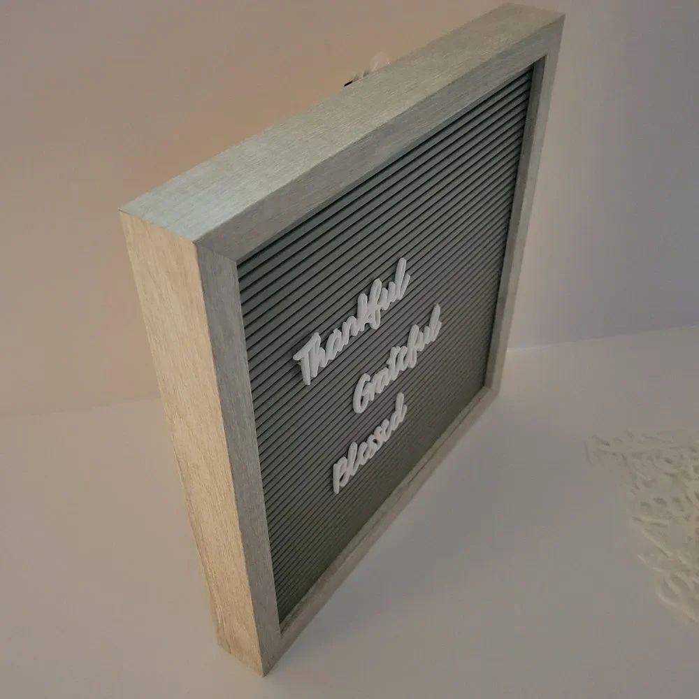 Letter Sign Board with Precut Letters Words Numbers - Picture 8 of 14